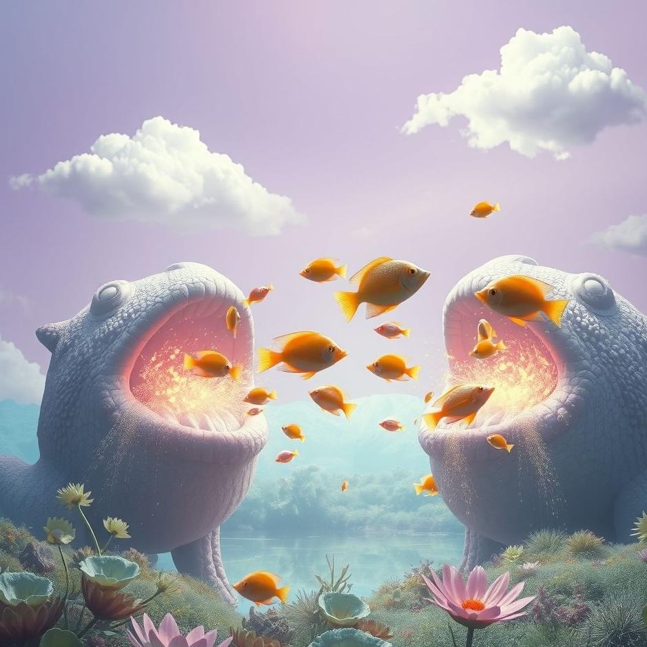 Dream : Spitting of fish in a dream