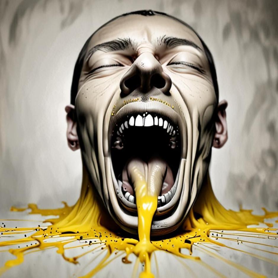 Dream : Spitting out yellow phlegm in a dream