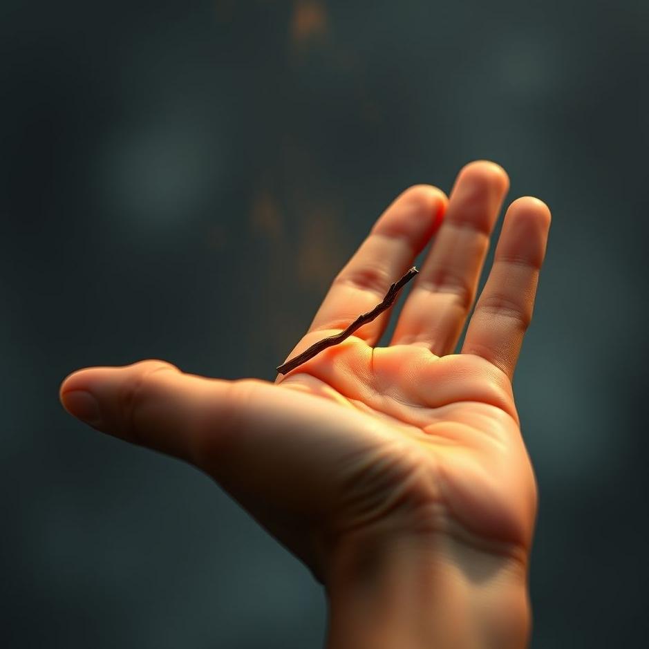 Dream : Splinter in your right hand in a dream