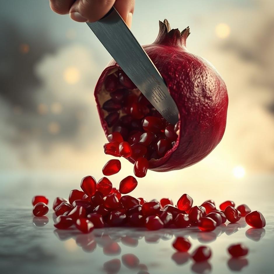 Dream : Splitting a pomegranate in a dream