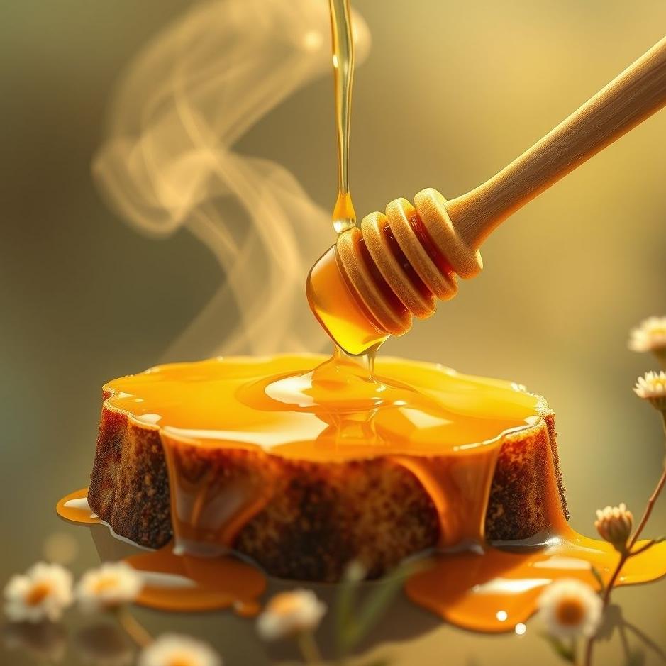 Dream : Splitting honey in a dream