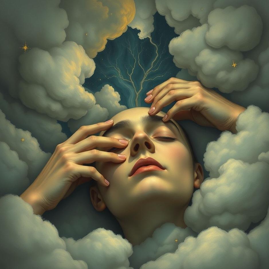 Dream : Splitting one's head in a dream