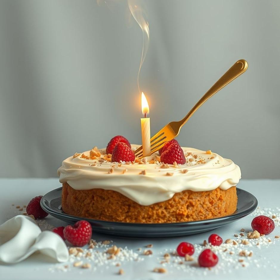 Dream : Spoiling a cake in a dream