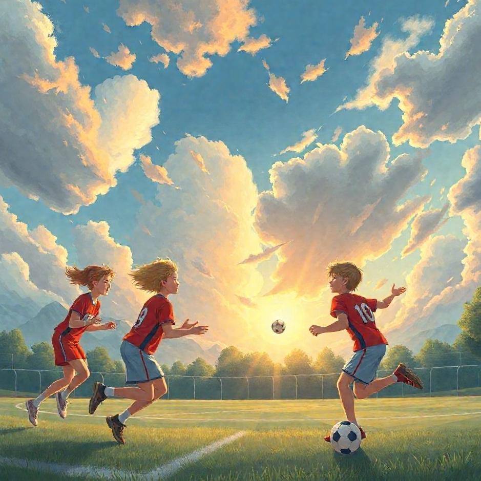 Dream : Sports with friends in the dream