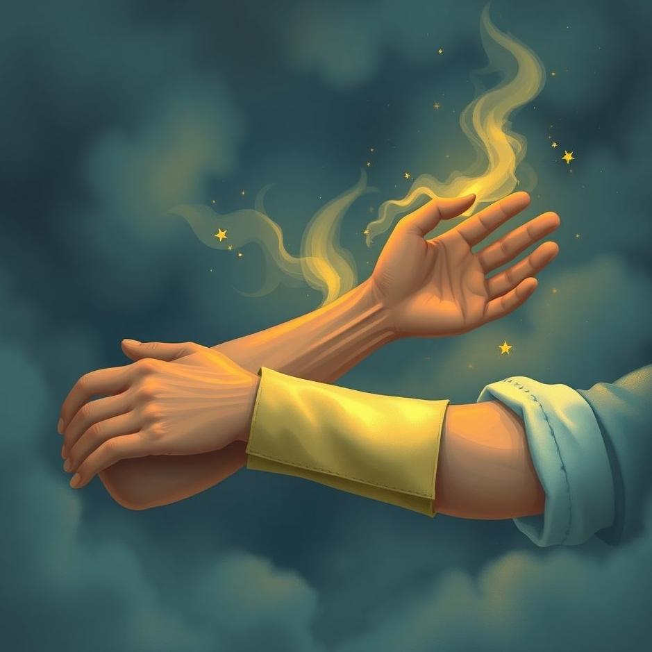 Dream : Sprained arm in a dream