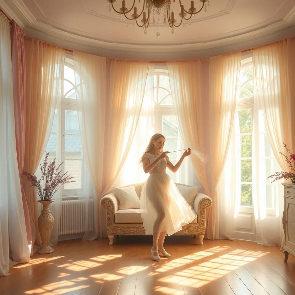 Dream : Spraying perfume to the house in a dream