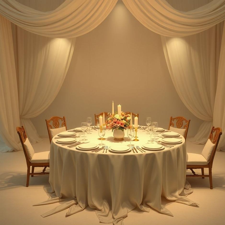 Dream : Spread table in a dream