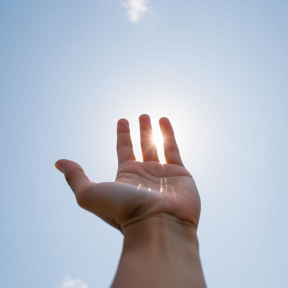 Dream : Spread the palm in the dream