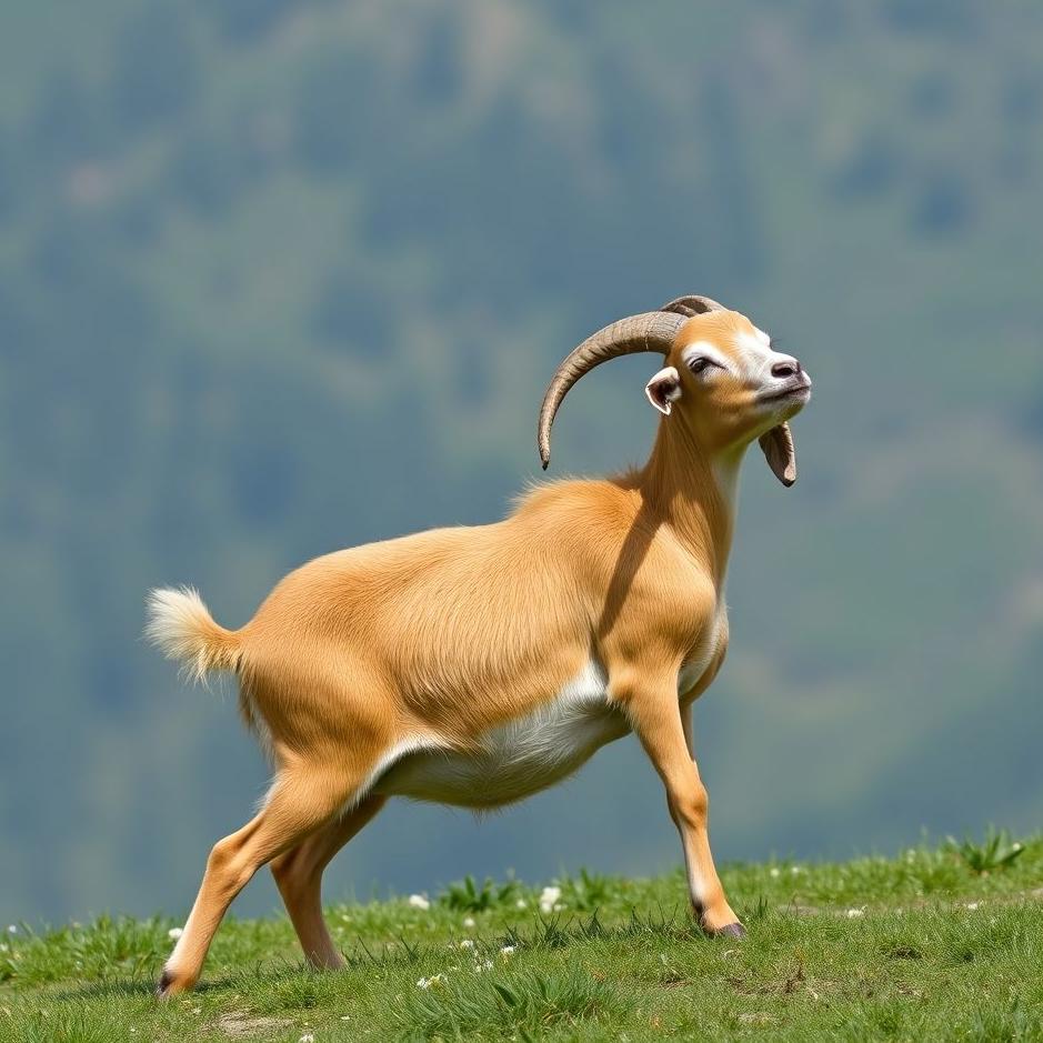 Dream : Spreading a goat