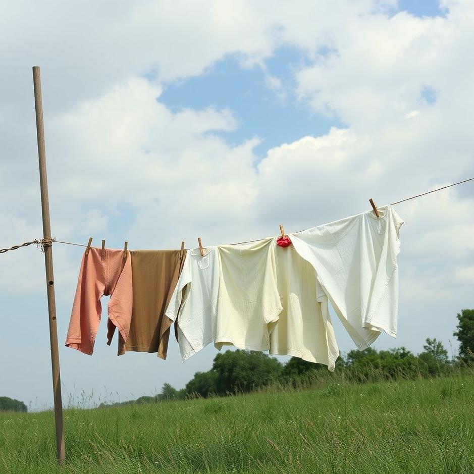 Dream : Spreading dirty laundry in a dream