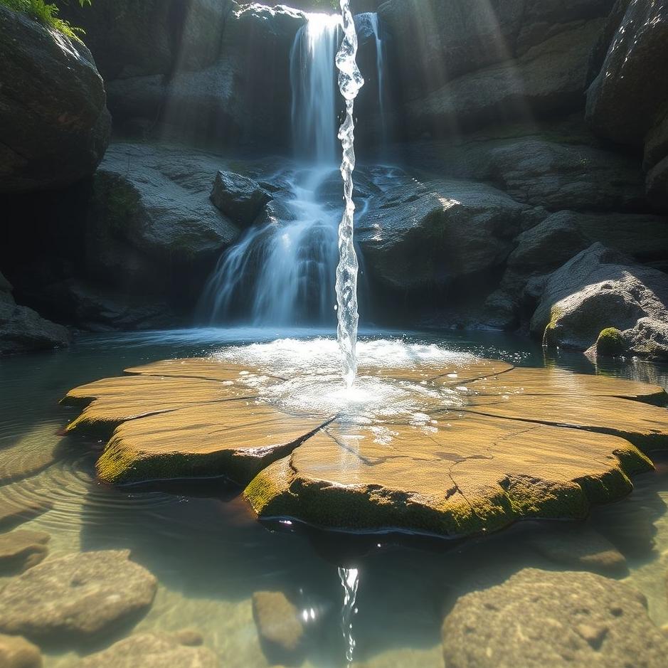 Dream : Spring water coming out in a dream