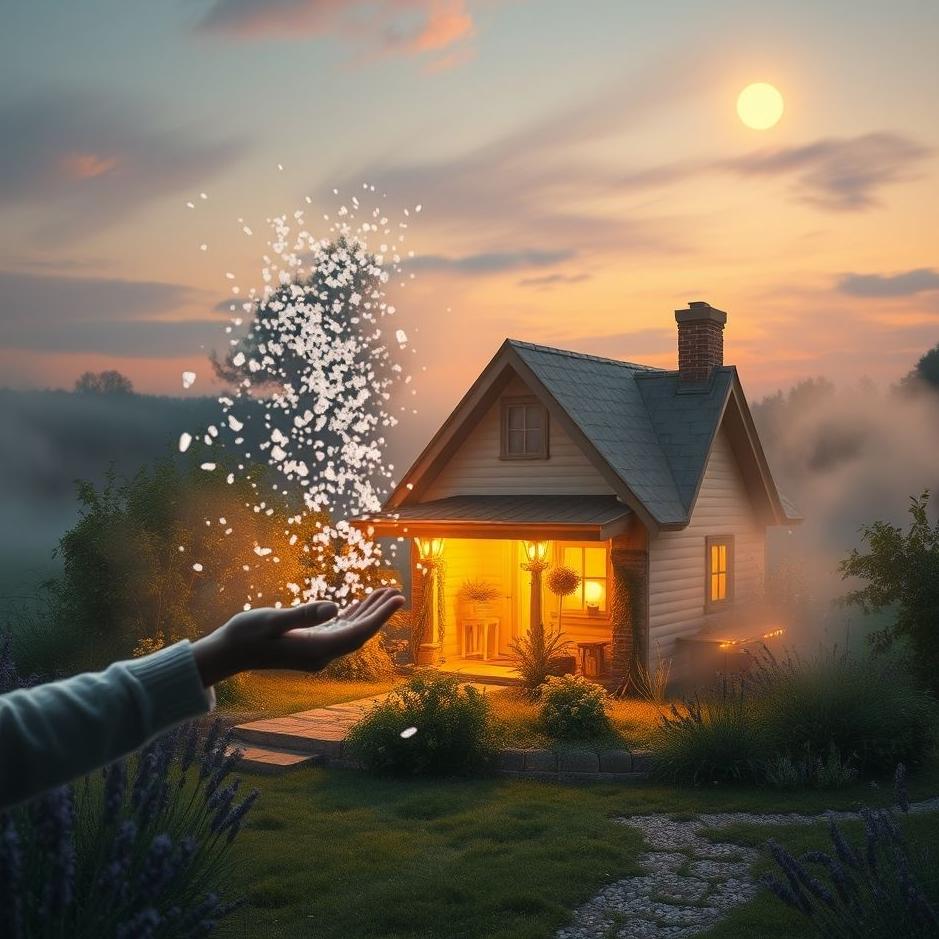 Dream : Sprinkling salt to the house in a dream