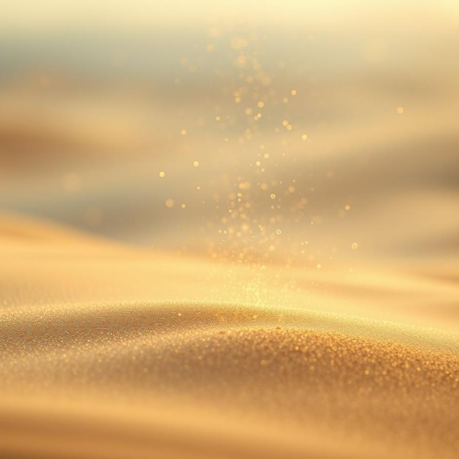 Dream : Sprinkling sand in a dream