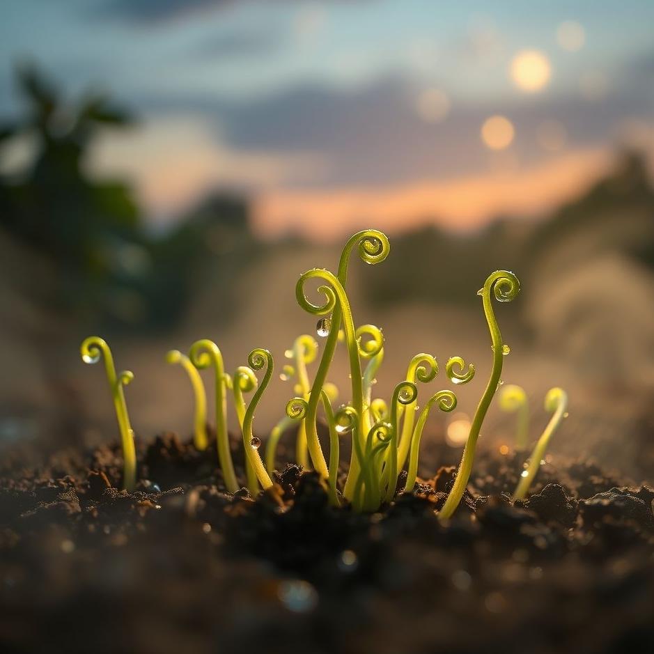 Dream : Sprouted beans in a dream