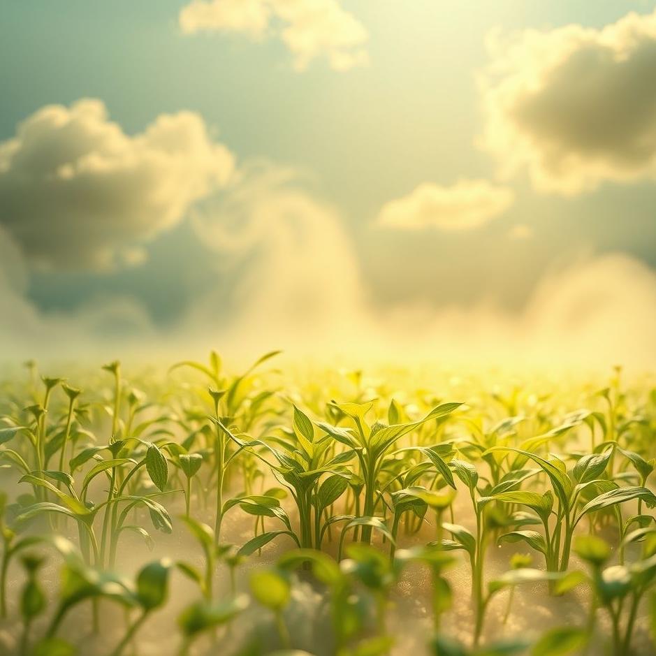 Dream : Sprouted crops in a dream
