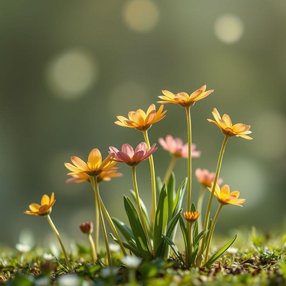 Dream : Sprouted flowers in a dream