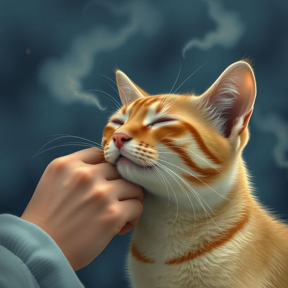 Dream : Squeezing a cat's neck in a dream