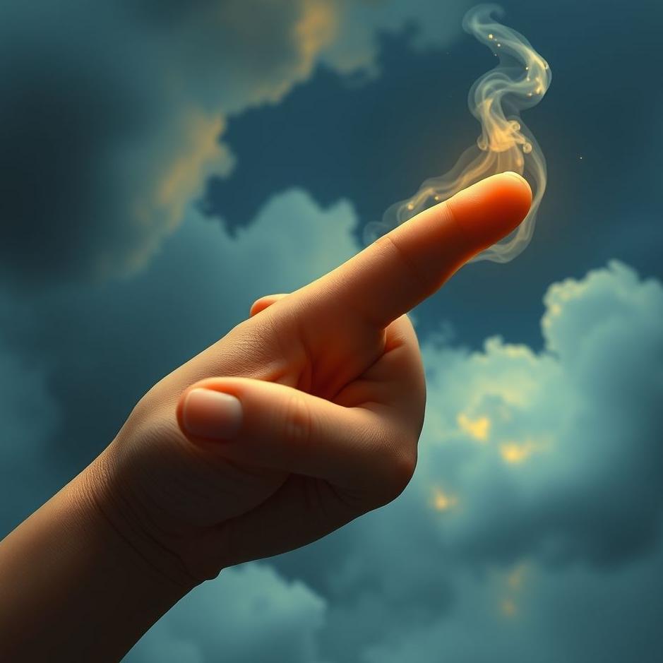Dream : Squeezing a finger in a dream