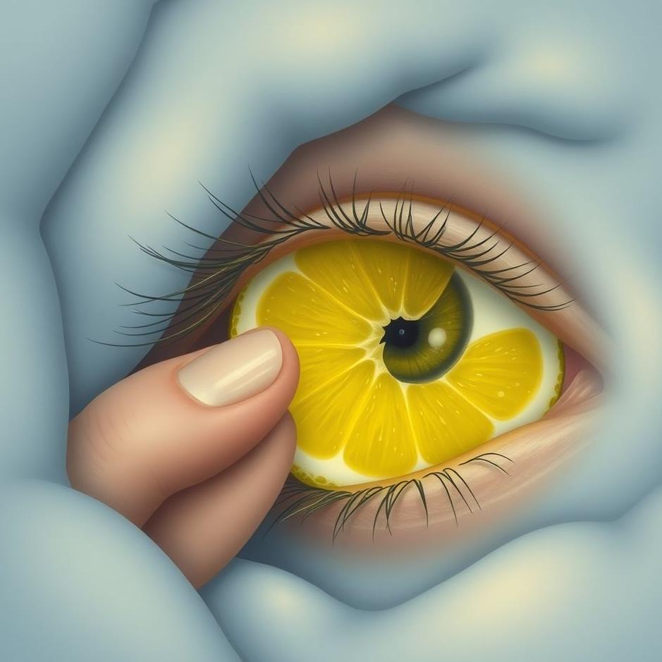 Dream Dictionary : Squeezing lemon into the eye in a dream