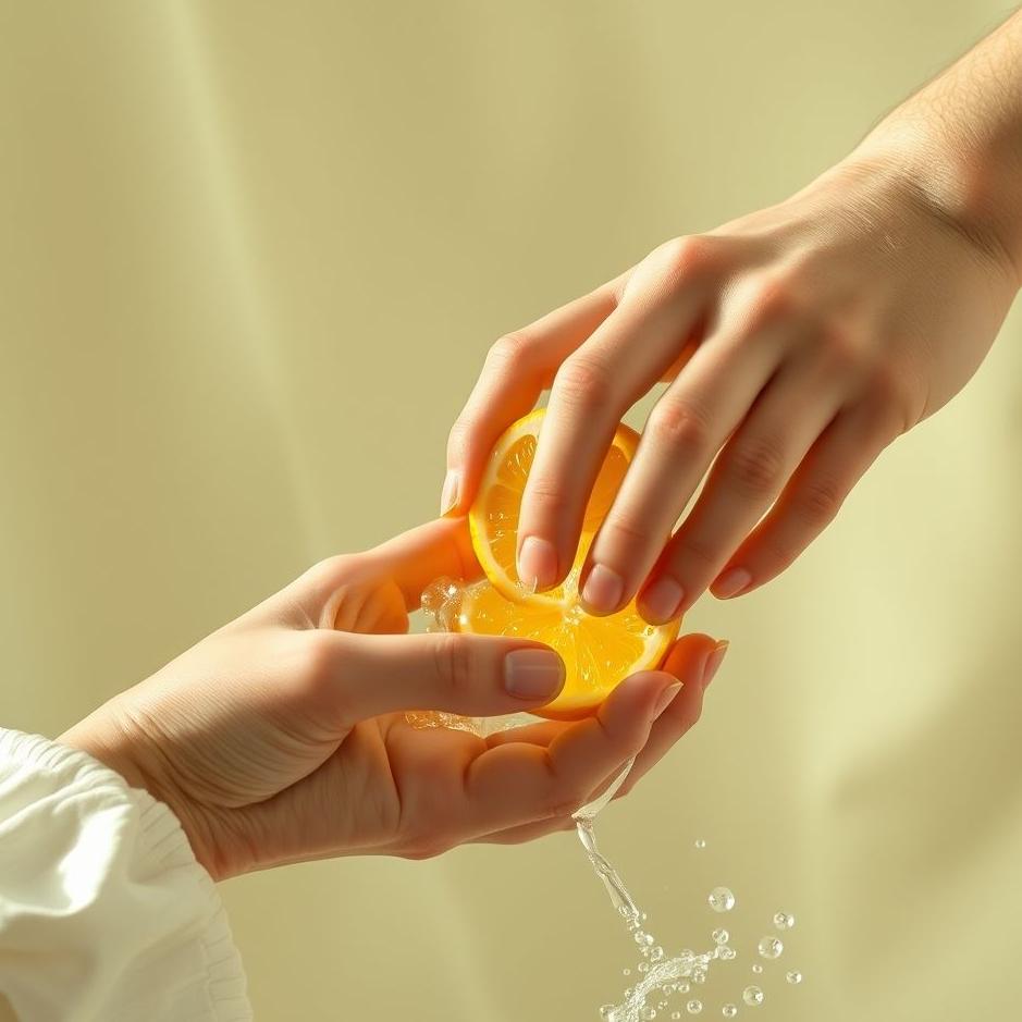 Dream : Squeezing lemon juice in a dream