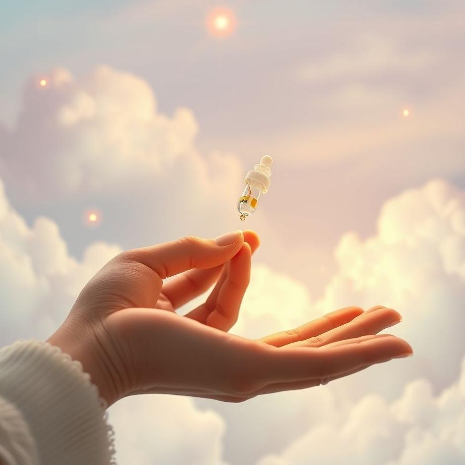 Dream : Squeezing medicine in a dream