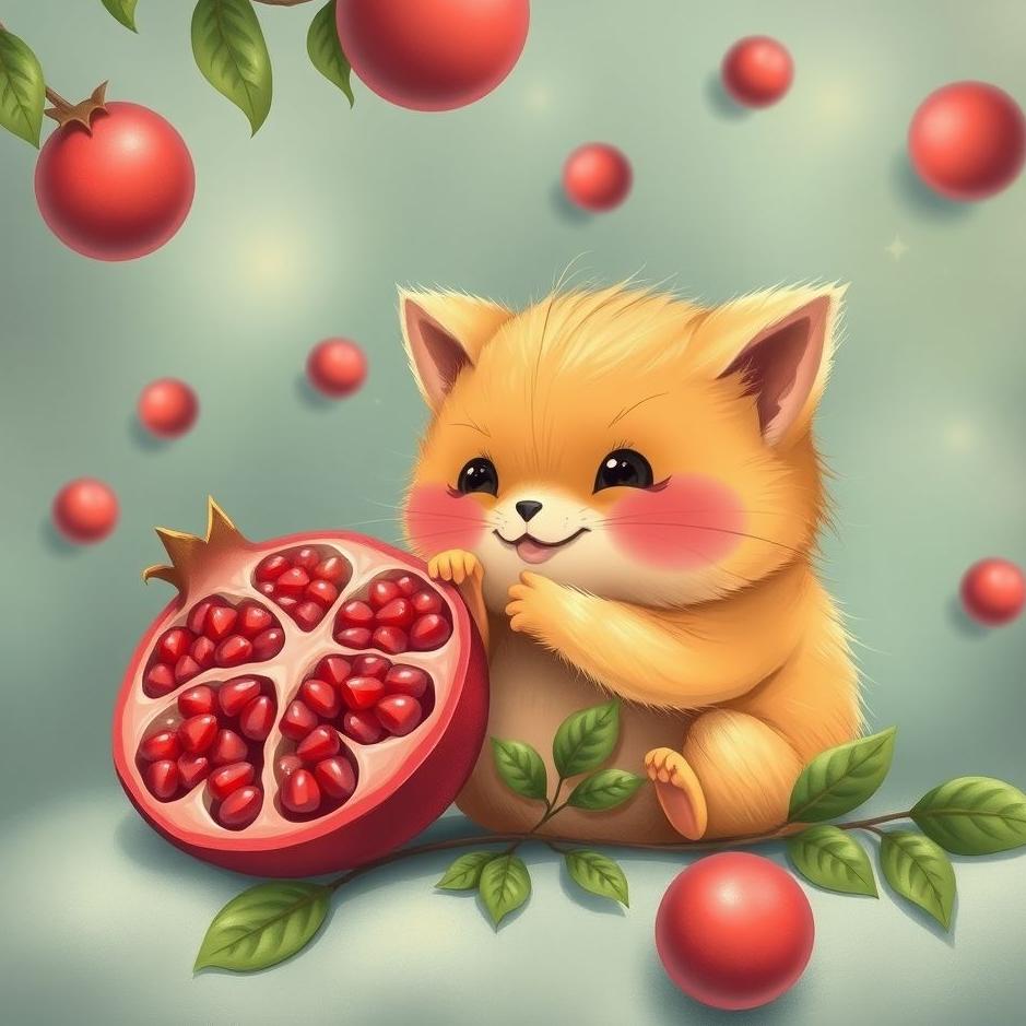 Dream : Squeezing pomegranate in a dream