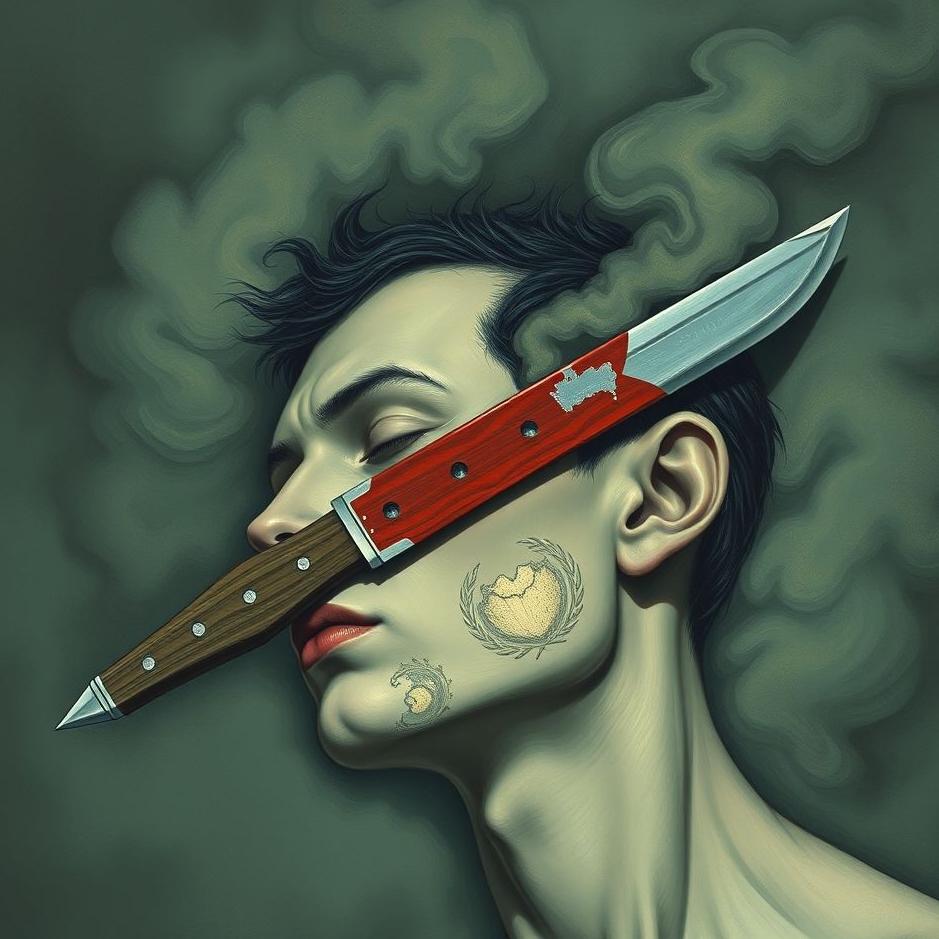 Dream : Stab a knife in the head in a dream