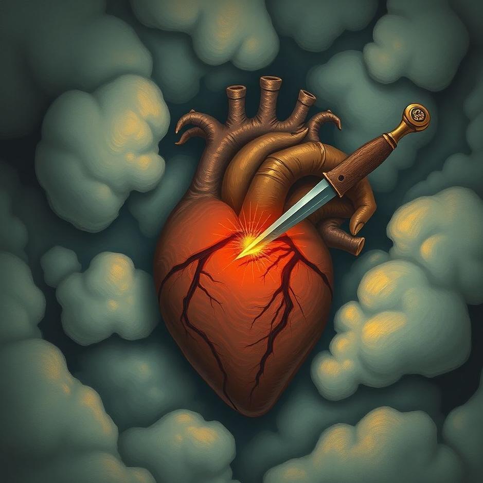 Dream : Stabbing a heart in a dream