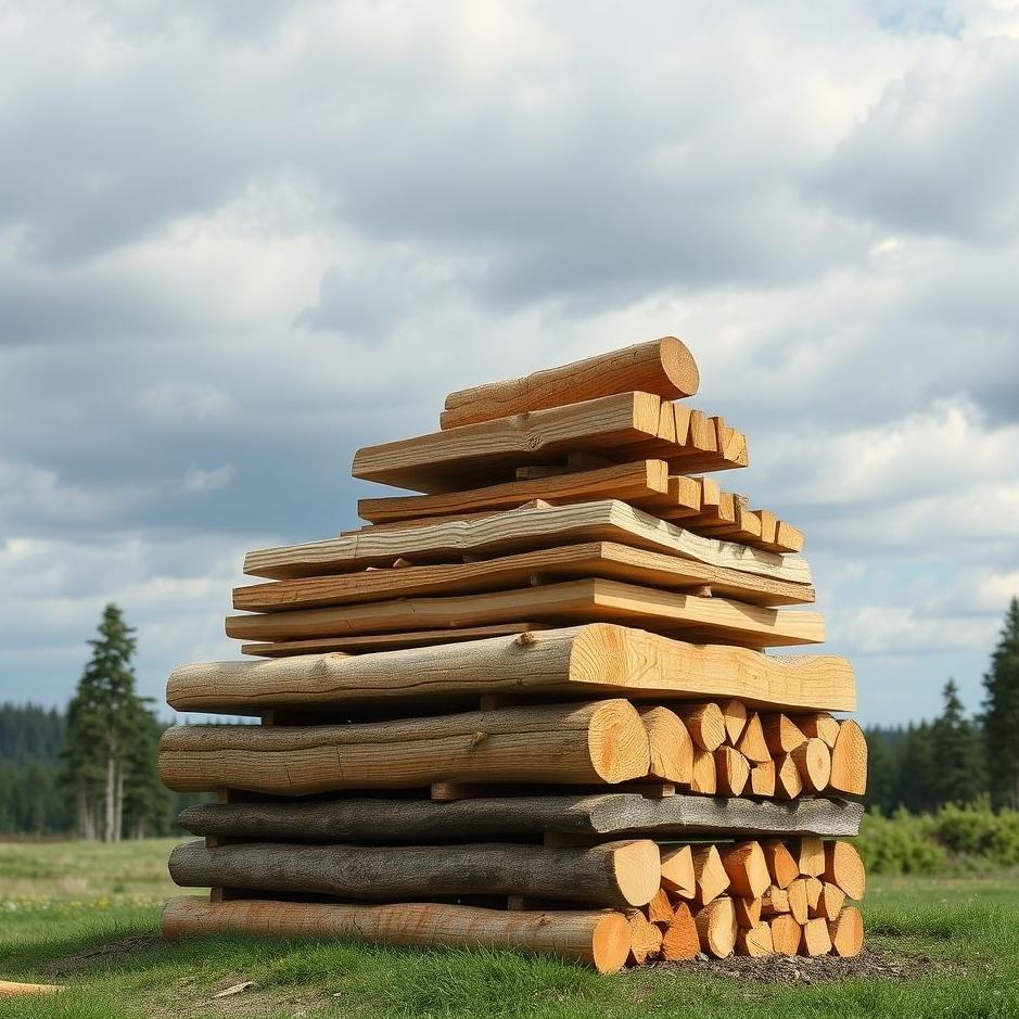 Dream : Stack of wood in a dream
