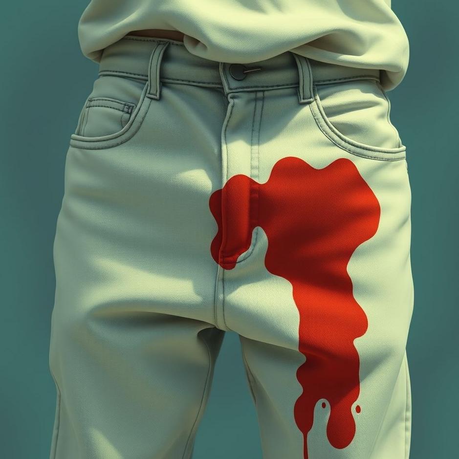 Dream : Stain on your pants in a dream