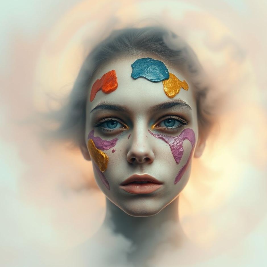 Dream : Stained face in a dream