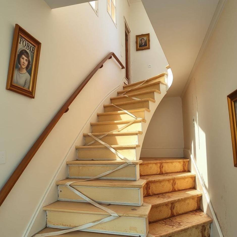 Dream : Staircase repair in a dream