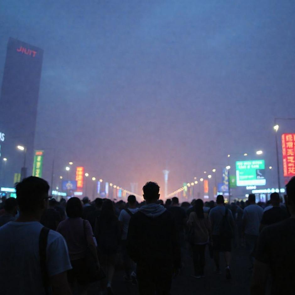 Dream : Standing in a crowded line in your dream