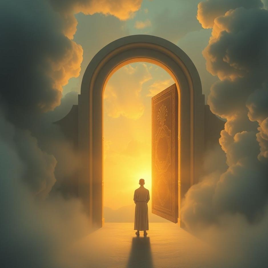 Dream : Standing in a doorway in a dream