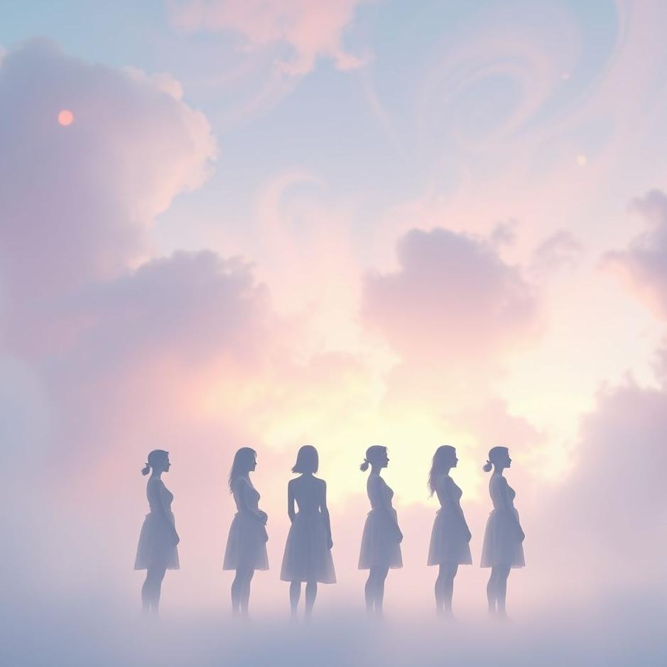 Dream : Standing in a row in a dream