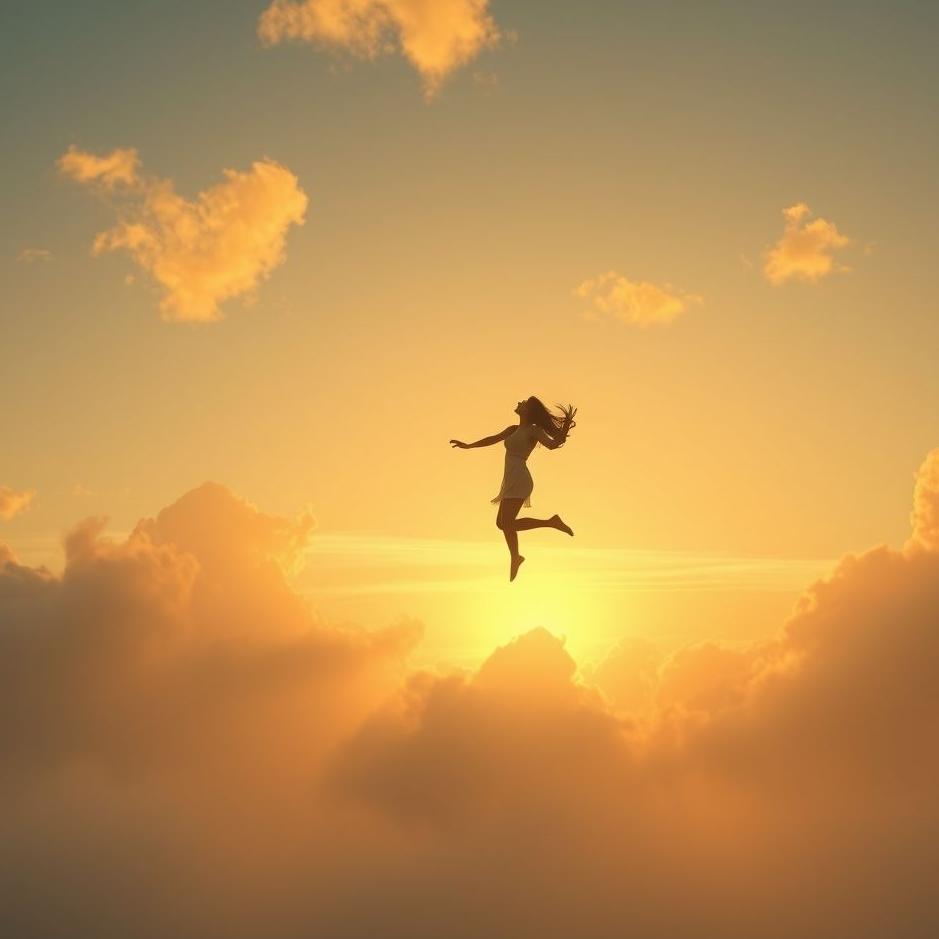 Dream : Standing in the sky in a dream