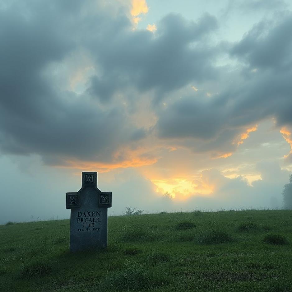 Dream : Standing next to a grave in a dream
