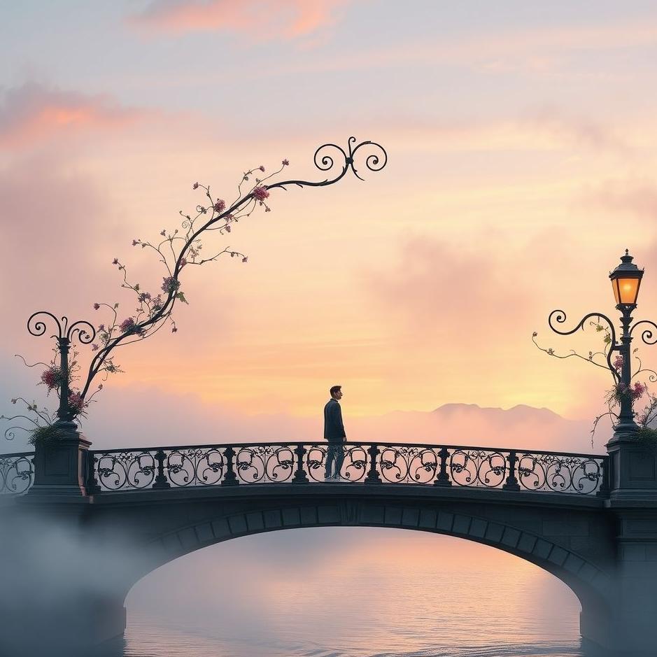 Dream : Standing on a bridge in a dream