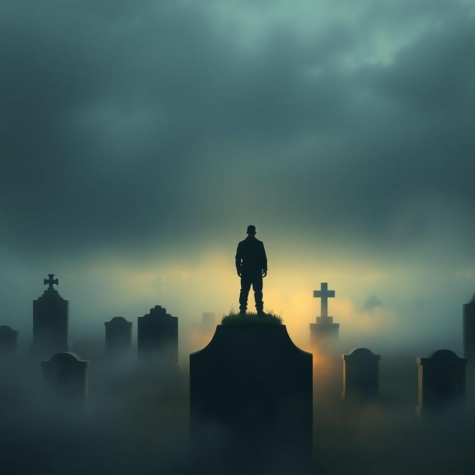 Dream : Standing on a grave in a dream