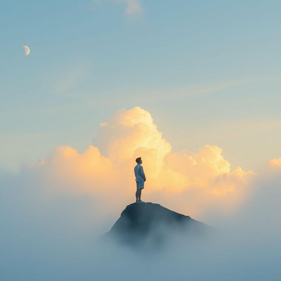 Dream : Standing on a shoulder in a dream