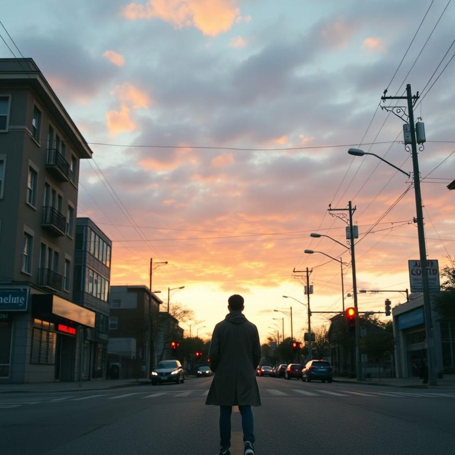 Dream : Standing on the street in a dream