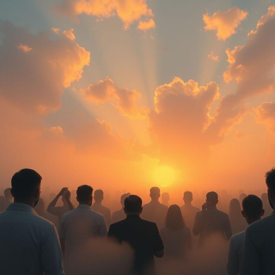 Dream : Standing out from the crowd in a dream