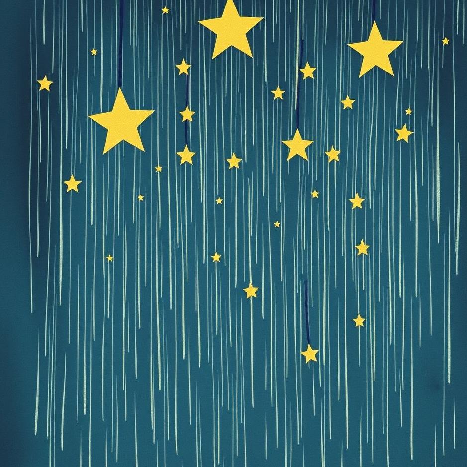 Dream : Stars raining on your head 