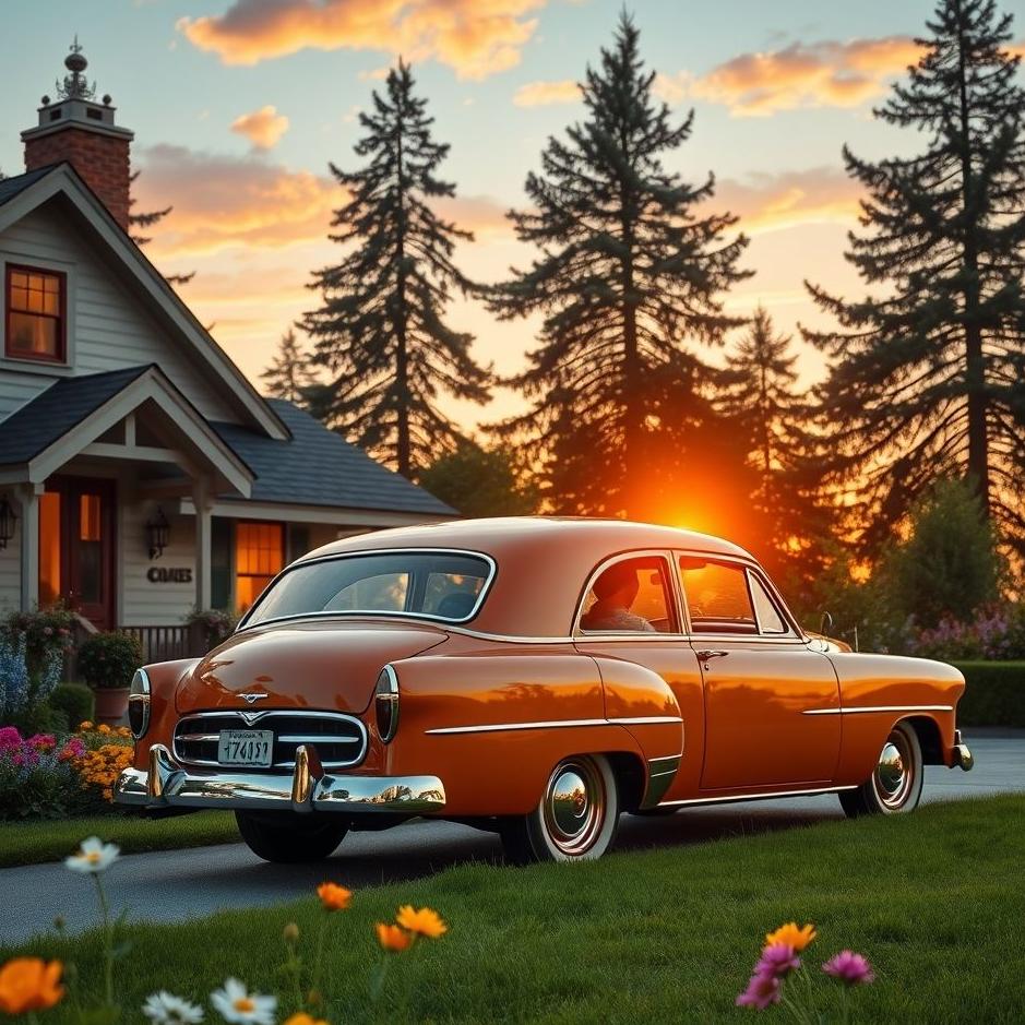 Dream : Start home by car