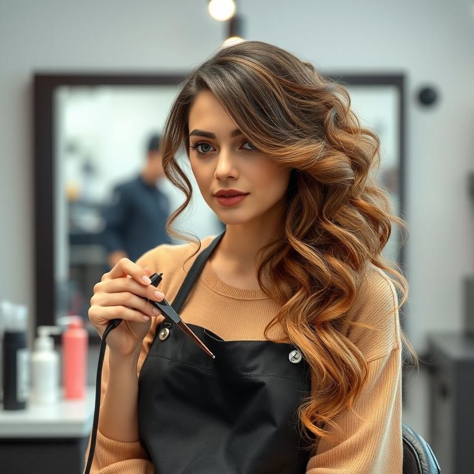 Dream : Starting a job at a hairdresser in a dream