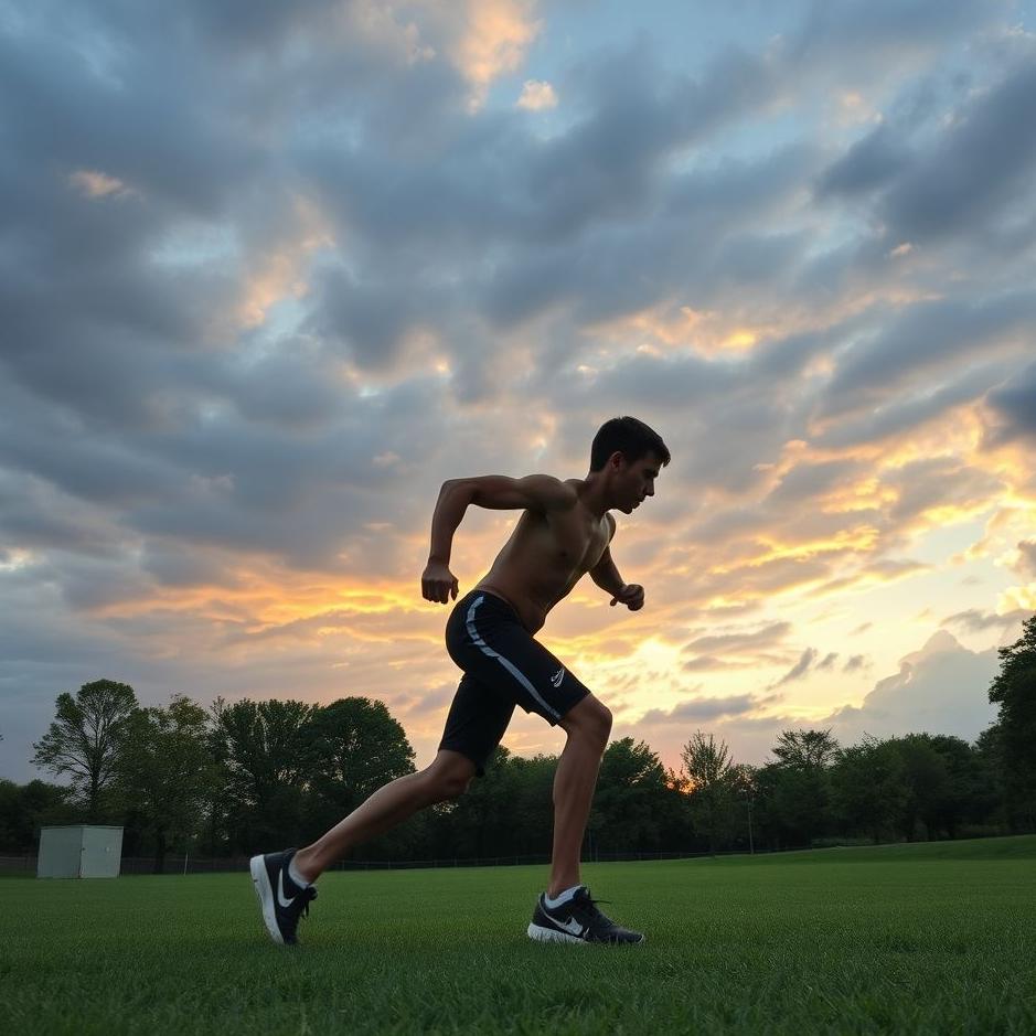 Dream : Starting fitness in a dream