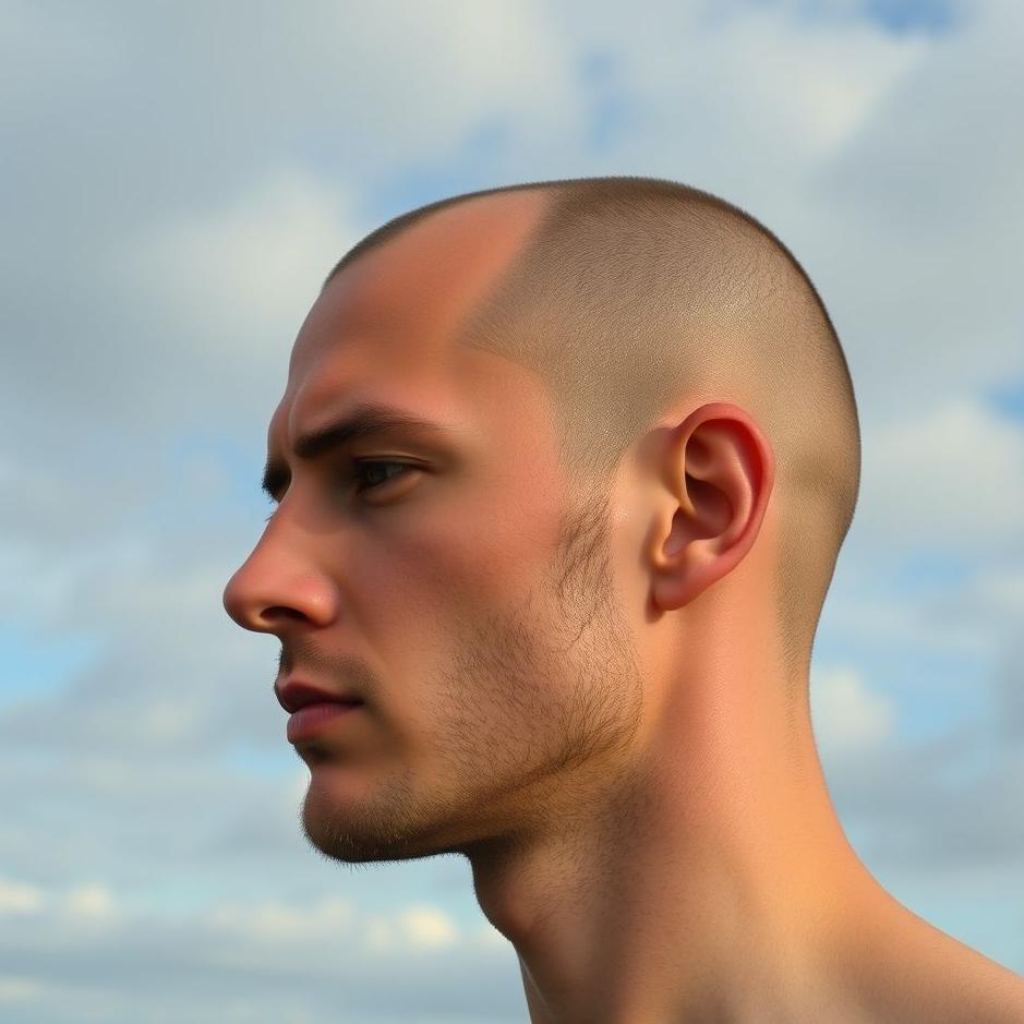 Dream : Starting to go bald in a dream