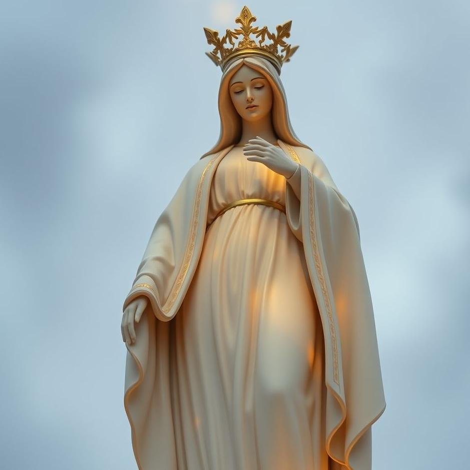 Dream : Statue of the Virgin Mary in a dream