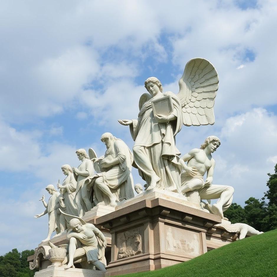 Dream : Statues in a dream