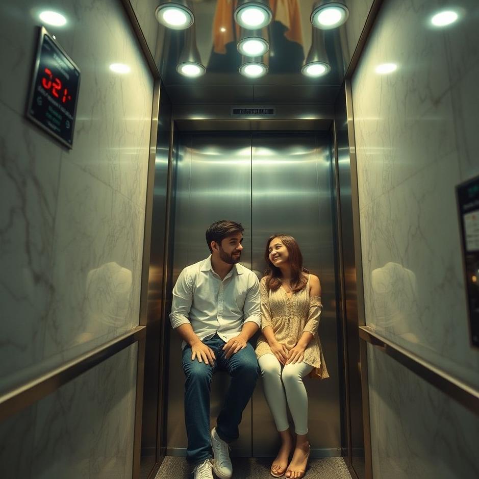 Dream : Stay in the elevator with your friend in the dream